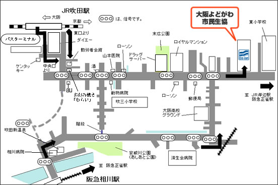 アクセスマップ