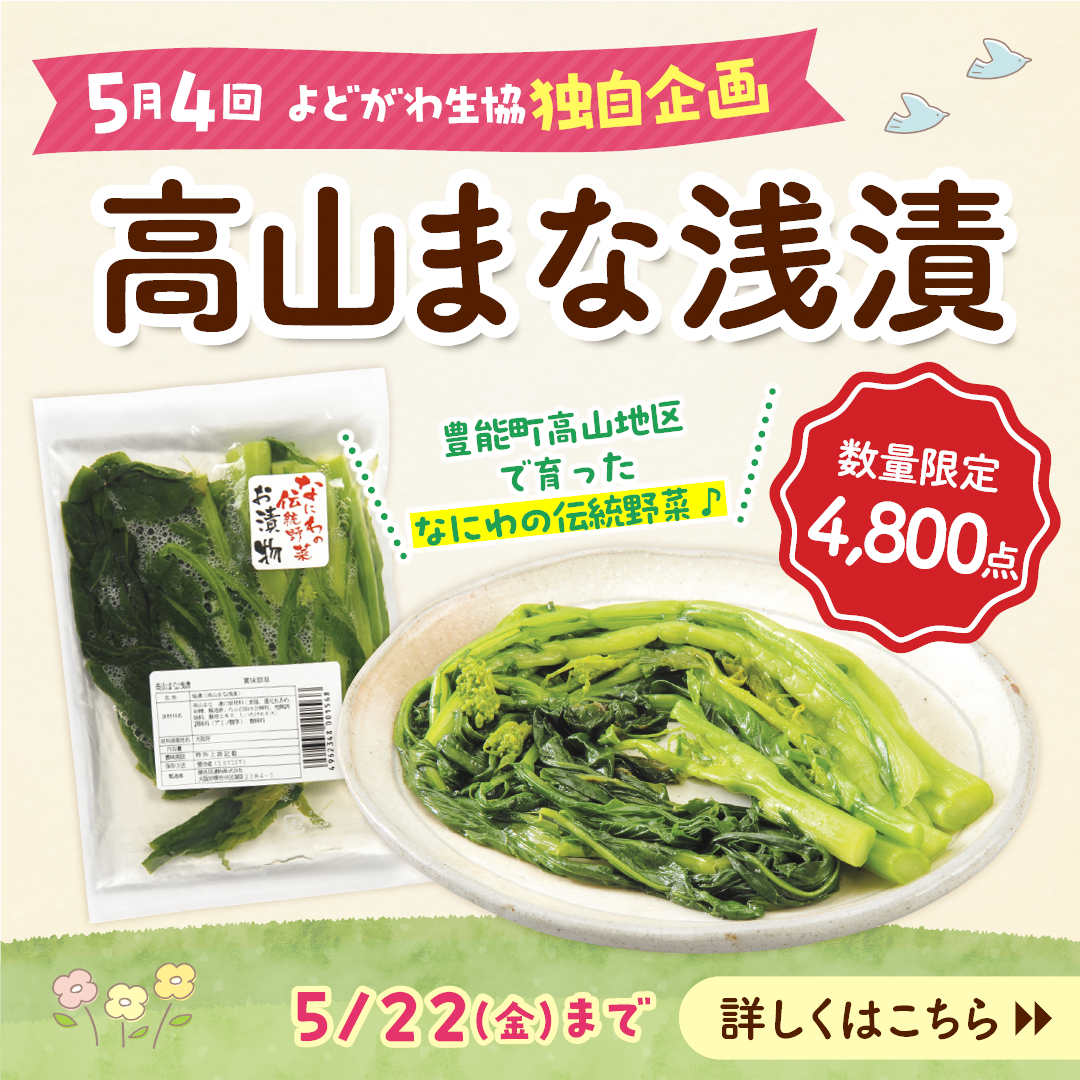 高山まな浅漬