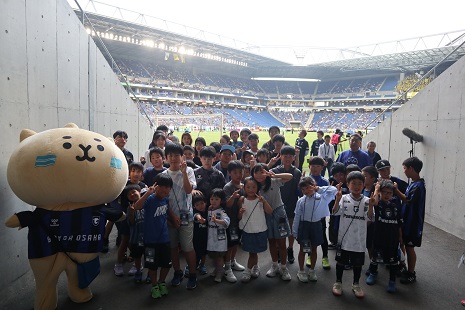 よどがわ市民生協 × ガンバ大阪 特別体験企画を実施しました