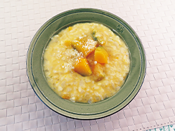 かぼちゃの豆乳リゾット風